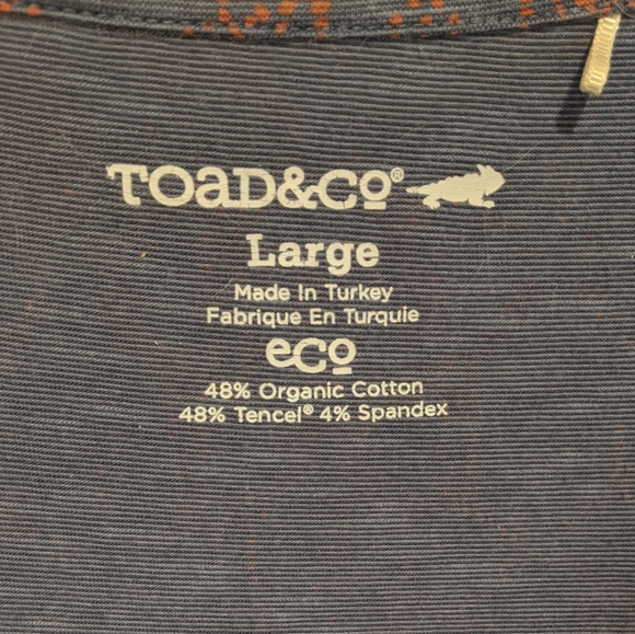 Toad & Co mid length wrap dress - Picture 3 of 4